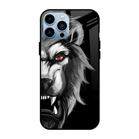 Wild Lion iPhone 13 Pro Max Glass Back Cover Online