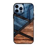 Wooden Tiles iPhone 13 Pro Max Glass Back Cover Online