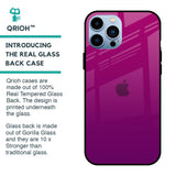 Magenta Gradient Glass Case For iPhone 13 Pro Max