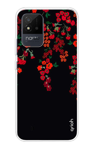 Floral Deco Realme Narzo 50i Back Cover