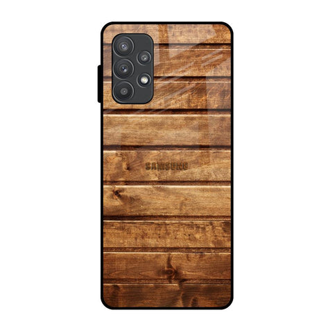 Wooden Planks Samsung Galaxy A52s 5G Glass Back Cover Online