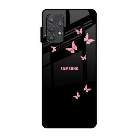 Fly Butterfly Samsung Galaxy A52s 5G Glass Back Cover Online