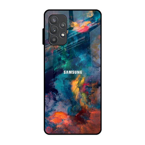 Colored Storm Samsung Galaxy A52s 5G Glass Back Cover Online