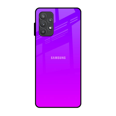 Purple Pink Samsung Galaxy A52s 5G Glass Back Cover Online