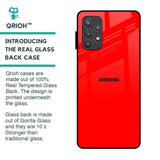 Blood Red Glass Case for Samsung Galaxy A52s 5G