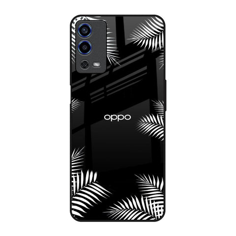 Zealand Fern Design Oppo A55 Glass Back Cover Online