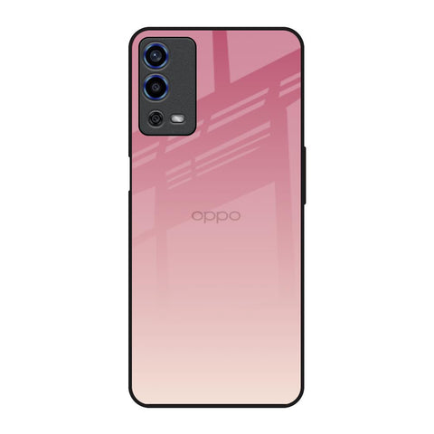 Blooming Pink Oppo A55 Glass Back Cover Online