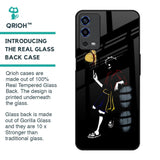 Luffy Line Art Glass Case for Oppo A55