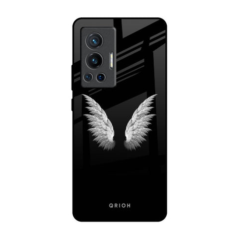 White Angel Wings Vivo X70 Pro Glass Back Cover Online