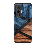 Wooden Tiles Vivo X70 Pro Glass Back Cover Online