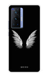 White Angel Wings Vivo X70 Pro Back Cover