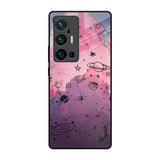 Space Doodles Vivo X70 Pro Plus Glass Back Cover Online