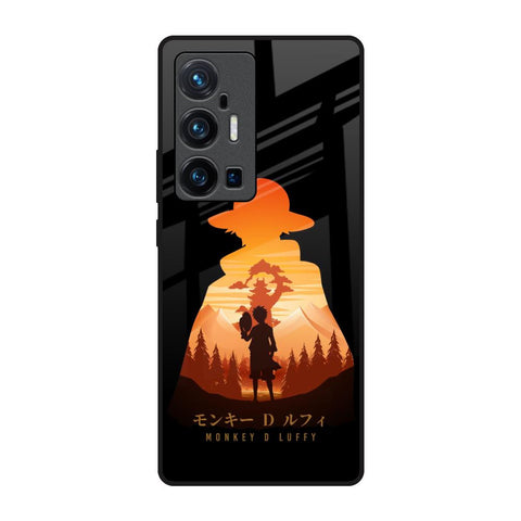 Luffy One Piece Vivo X70 Pro Plus Glass Back Cover Online