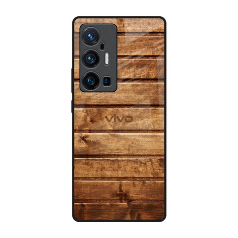 Wooden Planks Vivo X70 Pro Plus Glass Back Cover Online