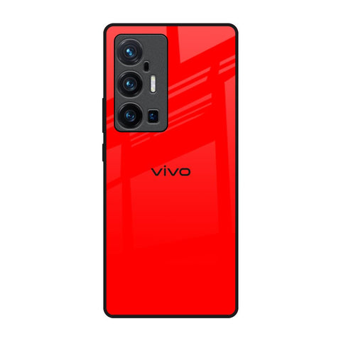 Blood Red Vivo X70 Pro Plus Glass Back Cover Online