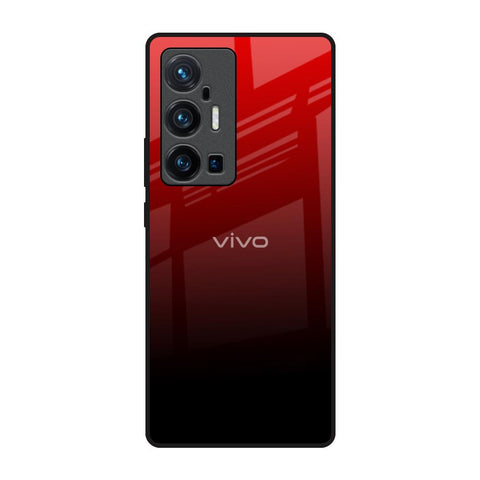 Maroon Faded Vivo X70 Pro Plus Glass Back Cover Online