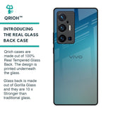 Sea Theme Gradient Glass Case for Vivo X70 Pro Plus
