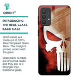 Red Skull Glass Case for Samsung Galaxy M32 5G