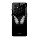 White Angel Wings OnePlus 9RT Glass Back Cover Online