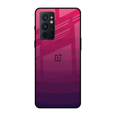 Wavy Pink Pattern OnePlus 9RT Glass Back Cover Online