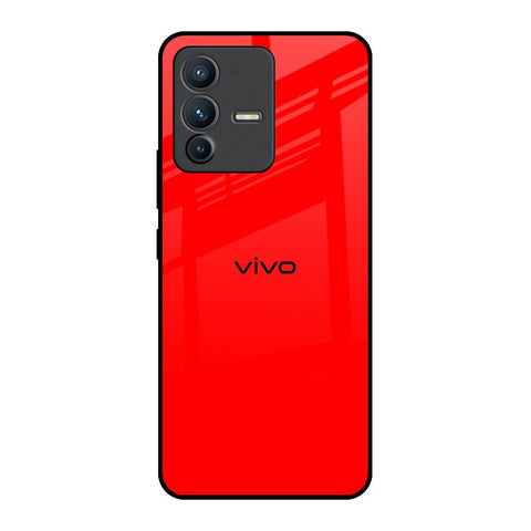 Blood Red Vivo V23 Pro 5G Glass Back Cover Online