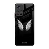 White Angel Wings Poco M4 Pro 5G Glass Back Cover Online