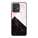 Marble Collage Art Vivo V23 5G Glass Back Cover Online