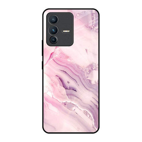 Diamond Pink Gradient Vivo V23 5G Glass Back Cover Online