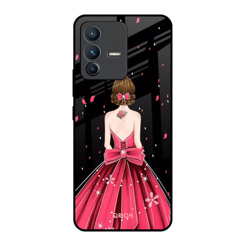 Fashion Princess Vivo V23 5G Glass Back Cover Online