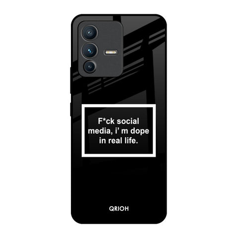 Dope In Life Vivo V23 5G Glass Back Cover Online