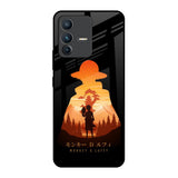 Luffy One Piece Vivo V23 5G Glass Back Cover Online