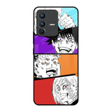 Anime Sketch Vivo V23 5G Glass Back Cover Online