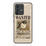 Luffy Wanted Vivo V23 5G Glass Back Cover Online