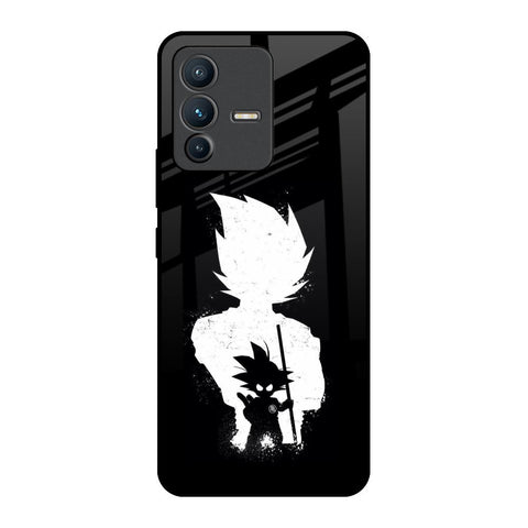 Monochrome Goku Vivo V23 5G Glass Back Cover Online