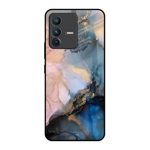 Marble Ink Abstract Vivo V23 5G Glass Back Cover Online