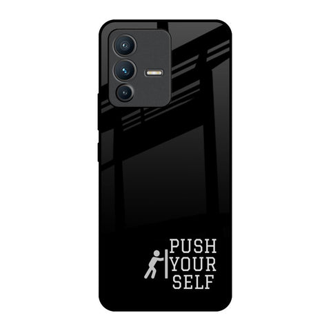 Push Your Self Vivo V23 5G Glass Back Cover Online