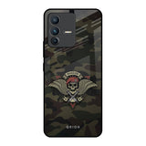 Army Warrior Vivo V23 5G Glass Back Cover Online