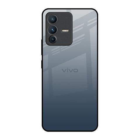 Smokey Grey Color Vivo V23 5G Glass Back Cover Online