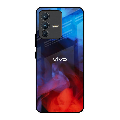 Dim Smoke Vivo V23 5G Glass Back Cover Online