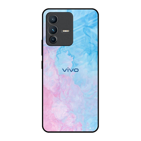 Mixed Watercolor Vivo V23 5G Glass Back Cover Online