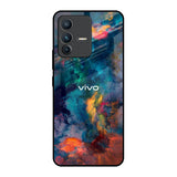 Colored Storm Vivo V23 5G Glass Back Cover Online