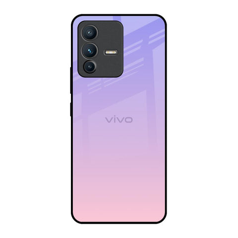 Lavender Gradient Vivo V23 5G Glass Back Cover Online