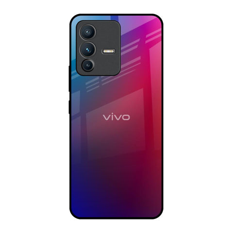 Magical Color Shade Vivo V23 5G Glass Back Cover Online