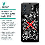 Red Zone Glass Case for Vivo V23 5G