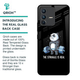 Real Struggle Glass Case for Vivo V23 5G