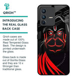 Lord Hanuman Glass Case For Vivo V23 5G