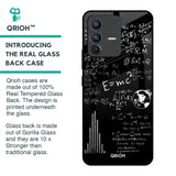 Funny Math Glass Case for Vivo V23 5G