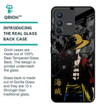 Dark Luffy Glass Case for Vivo V23 5G