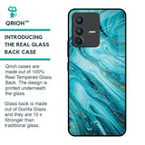 Ocean Marble Glass Case for Vivo V23 5G