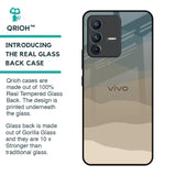 Abstract Mountain Pattern Glass Case for Vivo V23 5G